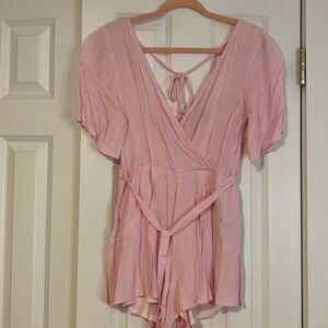 Ballet Pink Romper Size S